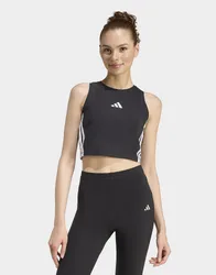Womens Canotta Imbottita A 3 Strisce - Nero, nero nero Donna taglia XS