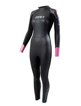 Aspect Breaststroke Woman Long Sleeve Neoprene Wetsuit Black / Pink SXL Women - Zone3 - FashionsVida
