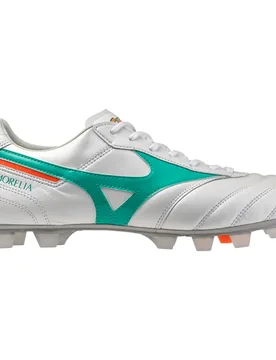 Chaussures De Football Morelia Ii Japan White / Arcadia / Lava Orange EU 43 Homme - Mizuno - FashionsVida