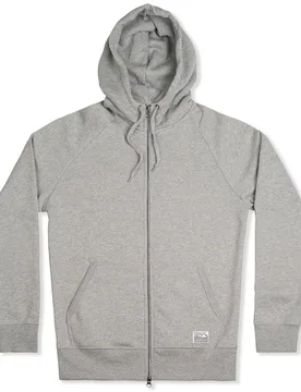 Womens Vikafjell Zip Hoodie - Ash Marl - Silverstick - FashionsVida