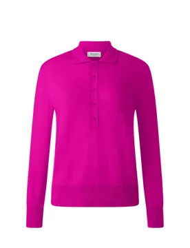 Pullover Polokragen Knopf 1/1 Arm female