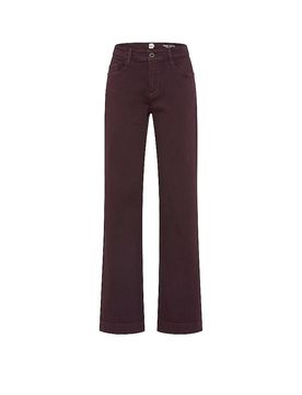 Marlenehose dunkelrot 34 (kurz) damen