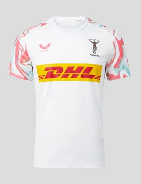 Harlequins Men's 2026/27 Matchday Short Sleeve T-shirt WHITE M male - Castore - FashionsVida