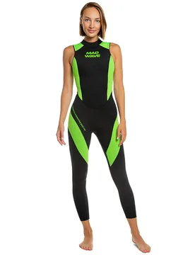 Opnwtr Hydrostar Dsss Lgj Woman Sleeveless Neoprene Wetsuit Black 01 XL Women - Madwave - FashionsVida
