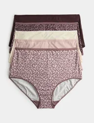 Pk Microfibre Full Briefs Brown Mix female