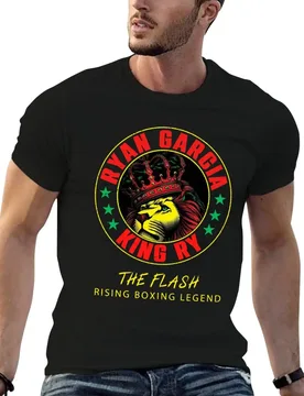 Retro Fighter Ryan Garcia T-Shirt man t shirts cotton man t shirt luxury men t shirt cotton 100% T-shirt - Aliexpress - FashionsVida