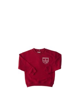 Felpa girocollo ROSSO 10