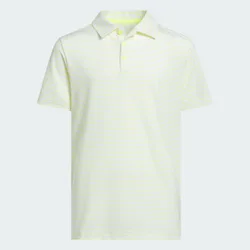 POLO A STRISCE CLIMACOOL 15-16A Solar Lemon / White
