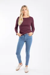 Gerrie Womens Slim Leg Jeans - - Size: 14