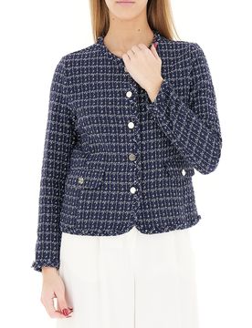 Giacca in tweed BLU NAVY 48