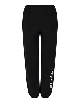 Womens Off White Off Painter Pnts In Black Whit - Size X-Small - OFF-WHITE - FashionsVida