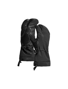 Guantes de esquí freeride de 3 dedos para hombre negro XL