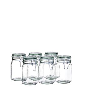 Einmachglas mit Deckel, 1,05 l GOTHIKA transparent