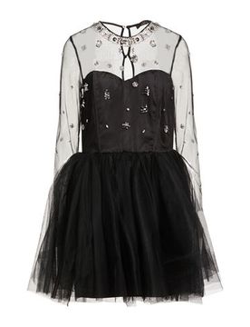 Mini-Kleid Damen Schwarz M Damen