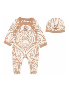 Etro Set Tutina E Cappellino