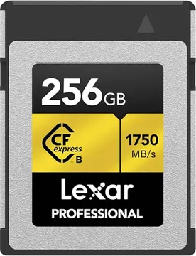 Carte Mémoire Cfexpress Pro Type B Diamond 4.0 Series 256gb Black / Gold One Size unisex - Lexar - FashionsVida
