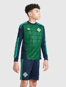 Northern Ireland 2026 Goalkeeper Shorts Junior, Blau - unisex - Size: 7-8Y - adidas Originals - FashionsVida