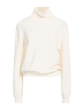 Rollkragenpullover Damen Cremeweiß L,M,S,XL Damen