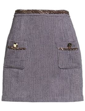 Minifalda Mujer Lila 36,38 Mujer
