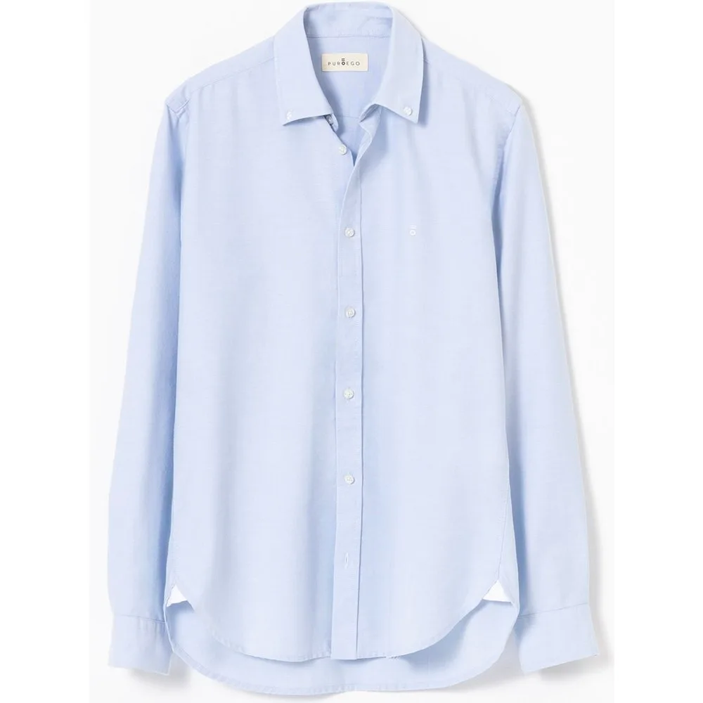 Camisa oxford de hombre slim fit - PuroEgo - FashionsVida