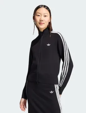 TOP DA ALLENAMENTO FIREBIRD IN TESSUTO KNIT M Black / White - Adidas - FashionsVida