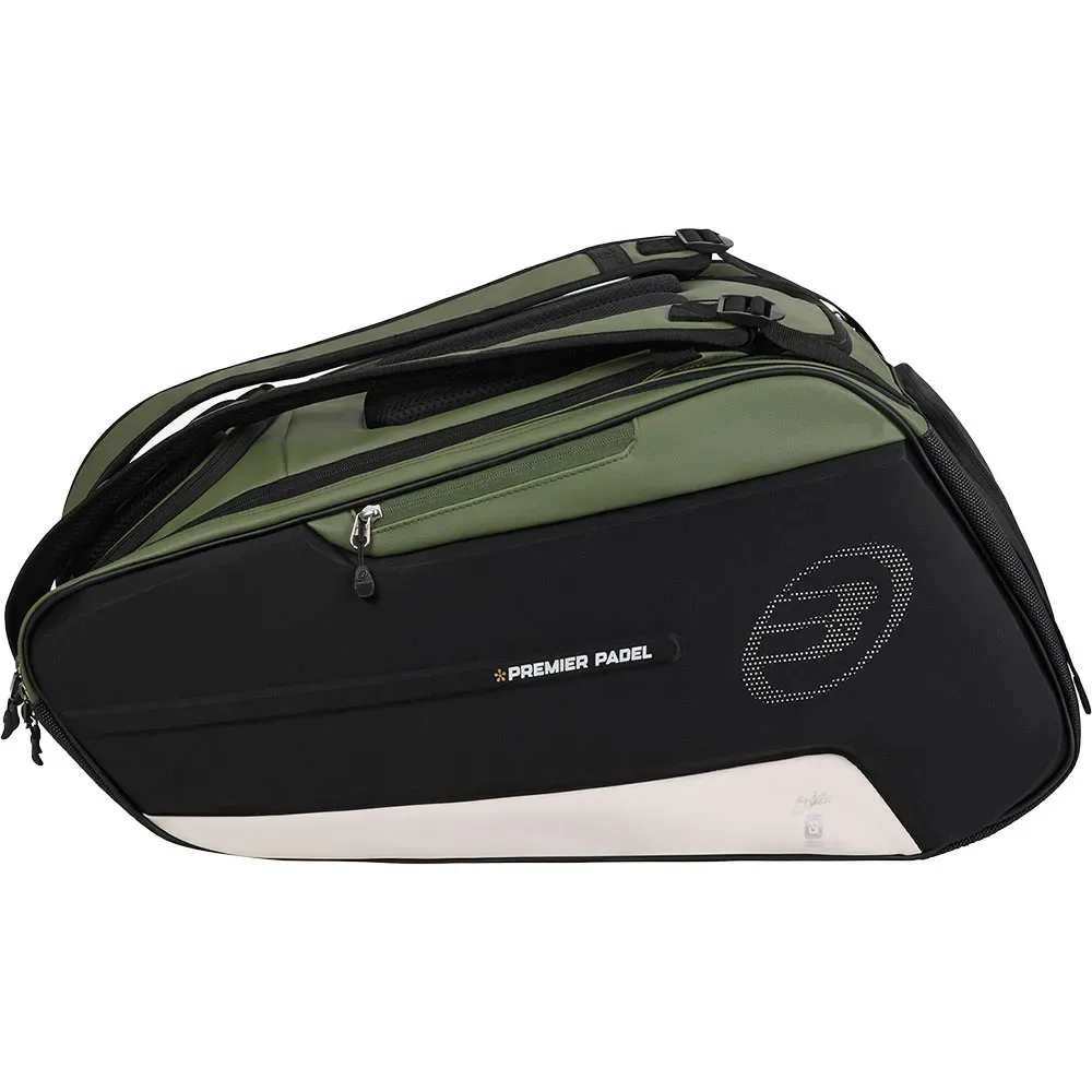 Bpp26013 Hack Premier Padel Racket Bag Kaki One Size - Bullpadel - FashionsVida