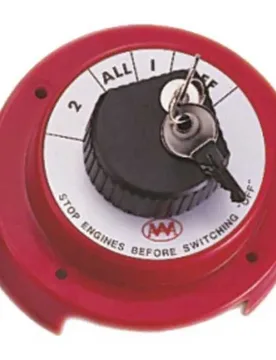 Battery Switch 280a Black / Red One Size unisex - Talamex - FashionsVida