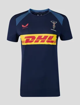Harlequins Women's 2026/27 Training Short Sleeve T-shirt NAVY 18 female - Castore - FashionsVida