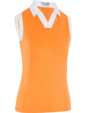 Polo Colorblock, ärmellos, aprikot xs - Callaway - FashionsVida