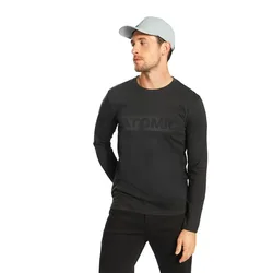 T-shirt à Manches Longues Alps Black M ,Femme