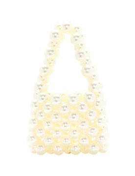 FELIPA Bolso de mano blanco perla