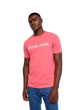 T-shirt à Manches Courtes 21011869 Medium Red S