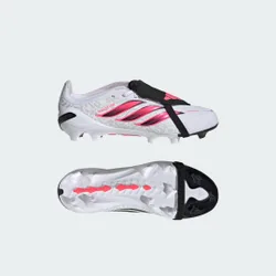 Scarpa da calcio Predator Elite Fold-Over Tongue Firm Ground bambini 28 1/2 Cloud White / Solar Turbo / Core Black