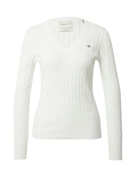 GANT Jersey blanco natural