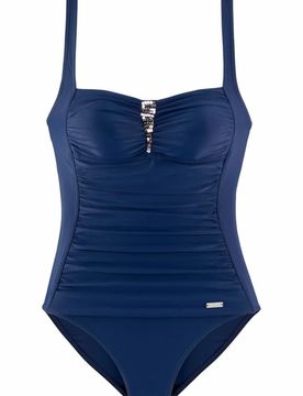 LASCANA Bañador moldeador azul
