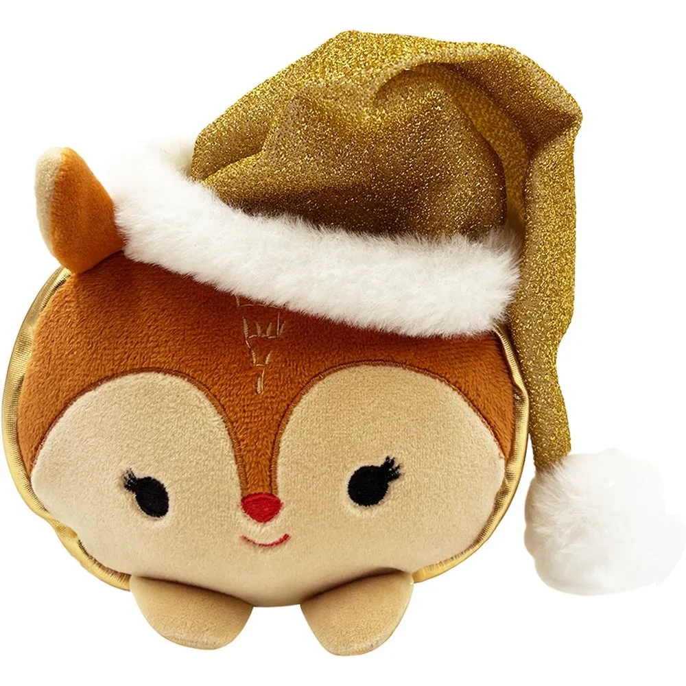 Peluche Mellow Ardilla Vale Navidad Dorada - Mi Bosque Encantado - FashionsVida