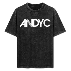 Best Seller - Andy C Logo Merchandise T-Shirt Basic Simple Casual Short Sleeve Tee