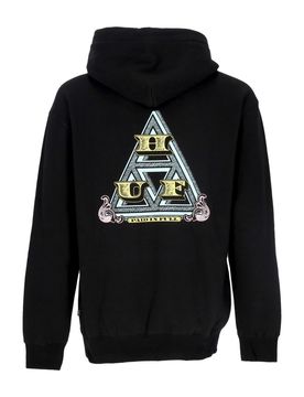 Felpa Cappuccio Uomo Paid In Full Po Hoodie Black
