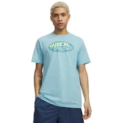 T-shirt à Manches Courtes Oval Wss Blue L