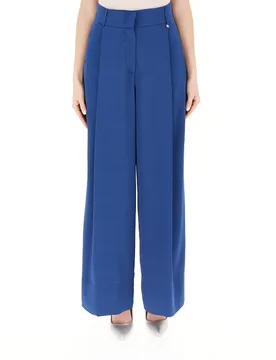 Pantalone a palazzo BLU OCEANO 44 - Liu jo - FashionsVida