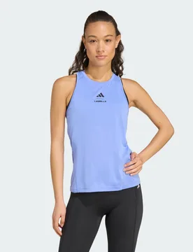 Canotta Les Mills Graphic XS Blue Fusion - Adidas - FashionsVida