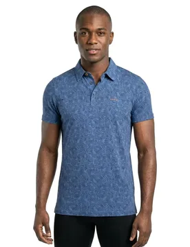 Polo A Maniche Corte 26cn111 Navy Sky M - Nza New Zealand - FashionsVida
