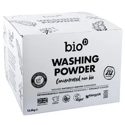 Bio D Concentrated Non-Bio Washing Powder - Fragrance Free - 12.5kg