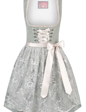 Dirndl Loredana (salbei, Gr. 44) von Wiesnwuid für Damen, 40% Baumwolle, 60% Polyester - Stockerpoint - FashionsVida