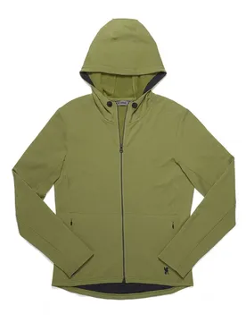 Sweat-shirt à Zip Merino Cobra 3.0 Olive Branch LG
