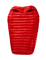 Sac de couchage 2 places en duvet - Quest 4Two Red - Rouge