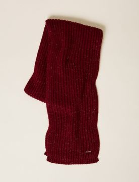 Écharpe en maille avec lurex