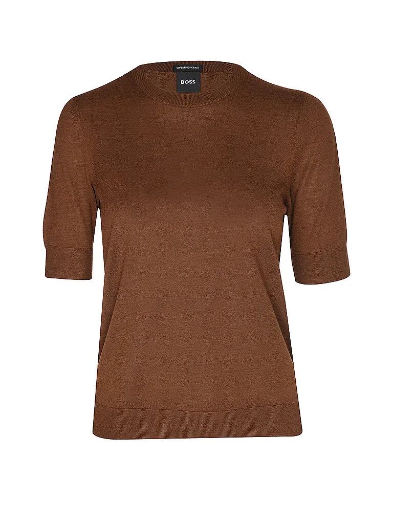 Boss Pull FARBELLA marron S - BOSS - FashionsVida