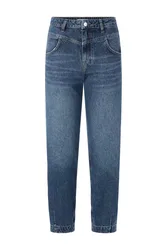 Slouchy Dark Blue Denim female