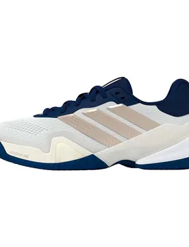 Barricade 14 Clay Shoes Ftwr White / Cyber Met / Glory Blue UK 9 - Adidas - FashionsVida